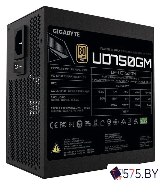 Блок питания Gigabyte UD750GM в магазине 575.by