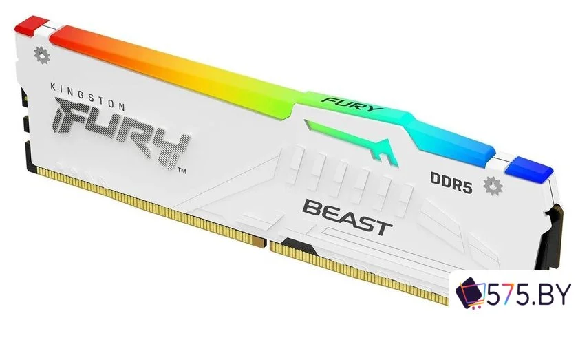 Оперативная память Kingston FURY Beast RGB 16ГБ DDR5 6400 МГц KF564C32BWEA-16 в магазине 575.by