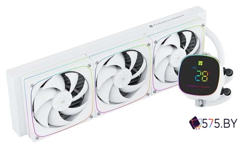 Система жидкостного охлаждения для процессора Thermalright Frozen Horizon 360 Digital ARGB (белый) в магазине 575.by