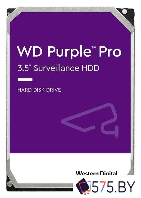 Жесткий диск WD Purple Pro 18TB WD181PURP в магазине 575.by