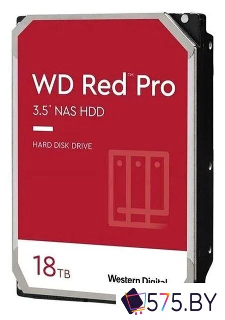 Жесткий диск WD Red Pro 18TB WD181KFGX в магазине 575.by