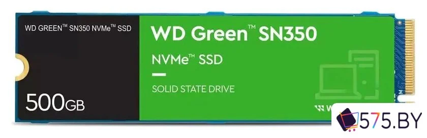 SSD WD Green SN350 500GB WDS500G2G0C в магазине 575.by