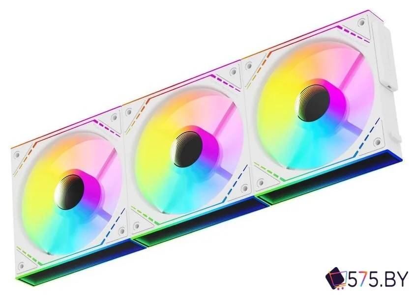 Комплект вентиляторов для корпуса Thermalright TL-M12QRW-S X3 (белый) в магазине 575.by