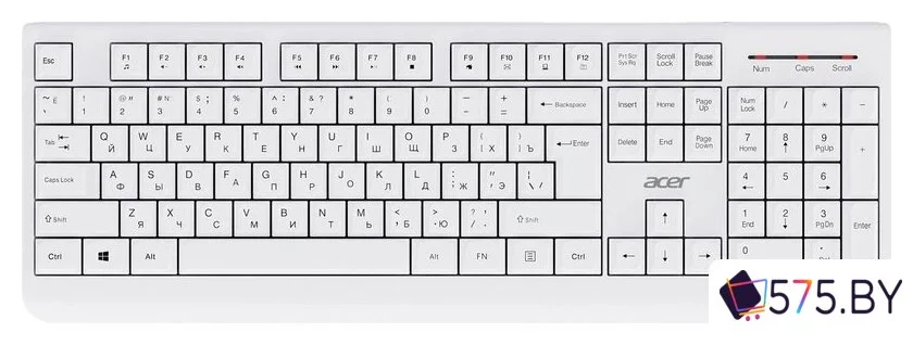 Офисный набор Acer OCC401 (белый) в магазине 575.by