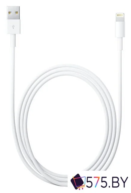 Кабель Apple USB 2.0 Type-A - Lightning (2 м, белый) в магазине 575.by