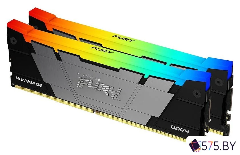 Оперативная память Kingston FURY Renegade RGB 8ГБ DDR4 3600 МГц KF436C16RB2A/8 в магазине 575.by