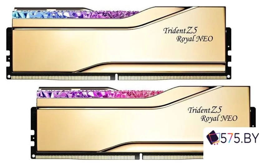 Оперативная память G.Skill Trident Z5 Royal Neo 2x32ГБ DDR5 6000 МГц F5-6000J2836G32GX2-TR5G в магазине 575.by