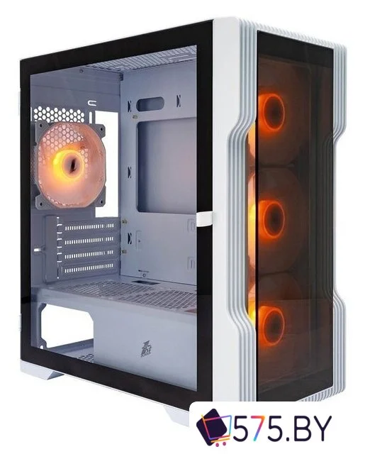 Корпус 1stPlayer Trilobite T3-G ARGBT3-G-WH-4F7-W в магазине 575.by