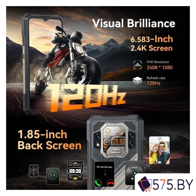 Телефон Cubot KingKong X 16GB/256GB (черный) в магазине 575.by