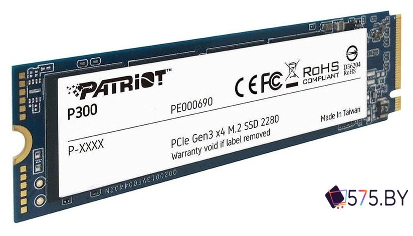SSD Patriot P300 512GB P300P512GM28 в магазине 575.by