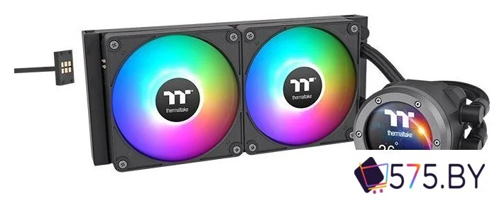 Система жидкостного охлаждения для процессора Thermaltake TH240 V2 Ultra EX ARGB CL-W414-PL12SW-A в магазине 575.by