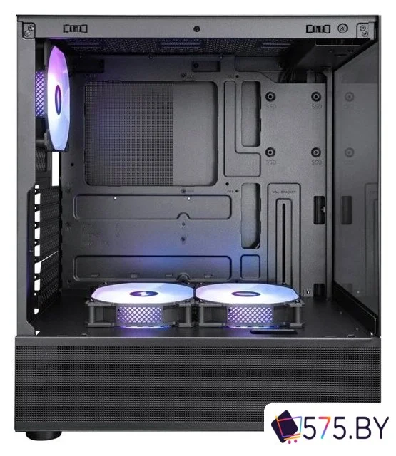 Корпус 1stPlayer MIKU Mi7-A ARGB (черный) в магазине 575.by