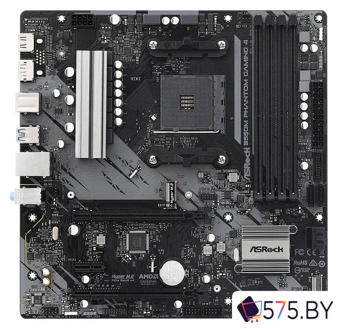 Материнская плата ASRock B550M Phantom Gaming 4 в магазине 575.by