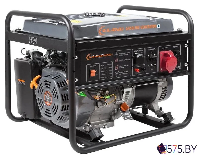 Бензиновый генератор ELAND LA7500-3 в магазине 575.by
