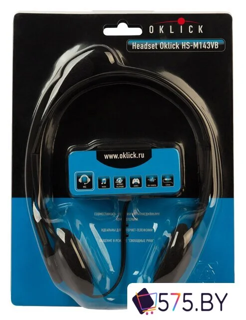 Наушники Оклик HS-M143VB в магазине 575.by