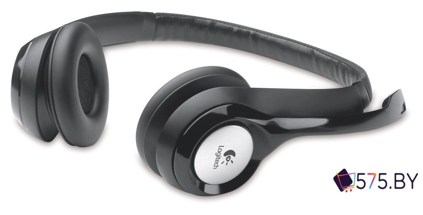 Офисная гарнитура Logitech H390 (черный) в магазине 575.by