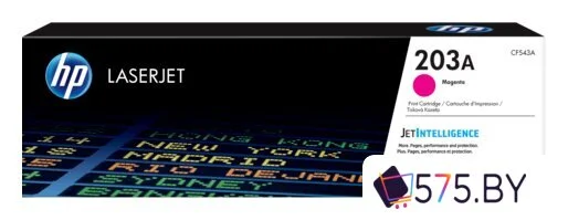 Картридж HP 203A CF543A в магазине 575.by