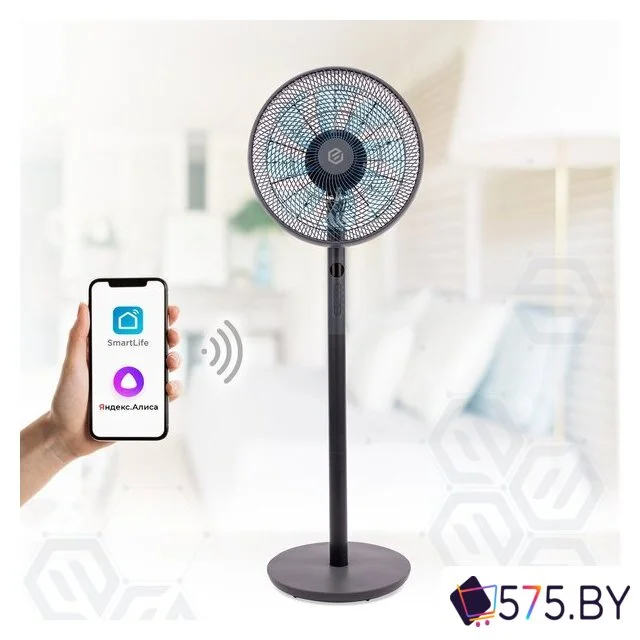Вентилятор Evolution AirLeaf AL-823R Smart (серый) в магазине 575.by