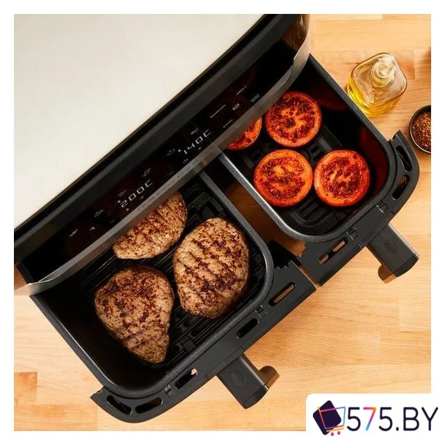 Аэрогриль (аэрофритюрница) Tefal Dual Easy Fry & Grill EY905D10 в магазине 575.by