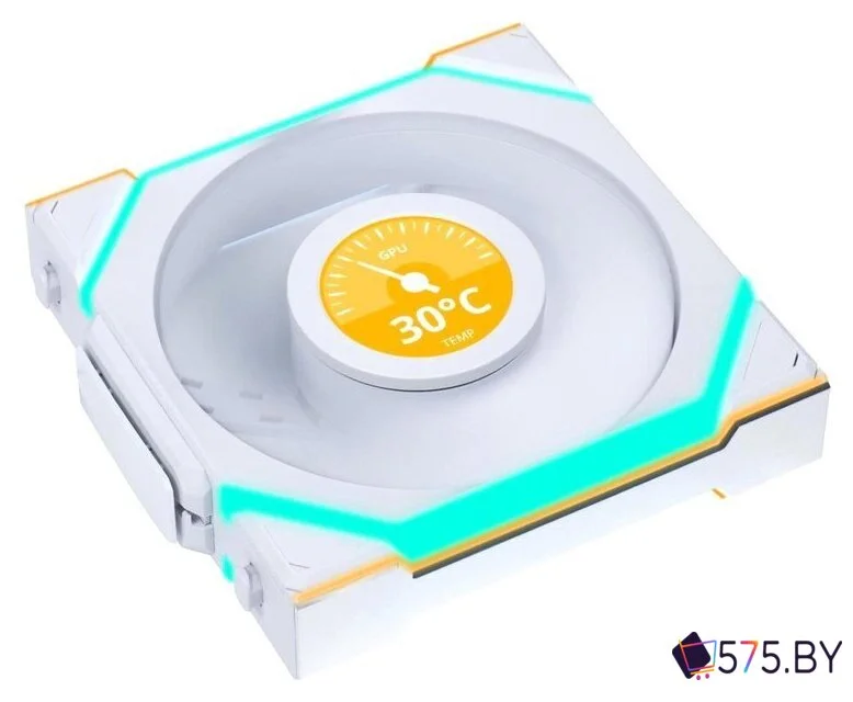 Вентилятор для корпуса Lian Li Uni Fan SL 120 Wireless LCD Reverse G99.12RSLLCD1W1W.R0 в магазине 575.by