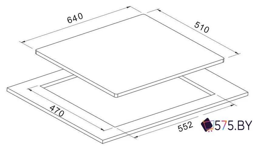 Варочная панель Schtoff H6047C30IS White в магазине 575.by