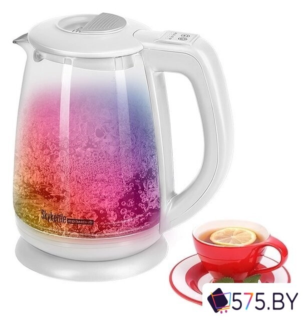 Электрический чайник Redmond (Редмонд) SkyKettle RK-G212S (белый) в магазине 575.by
