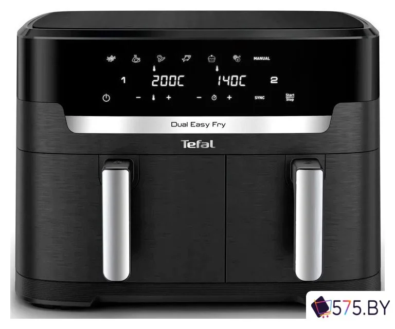 Аэрогриль (аэрофритюрница) Tefal Dual Easy Fry EY9428E0 в магазине 575.by