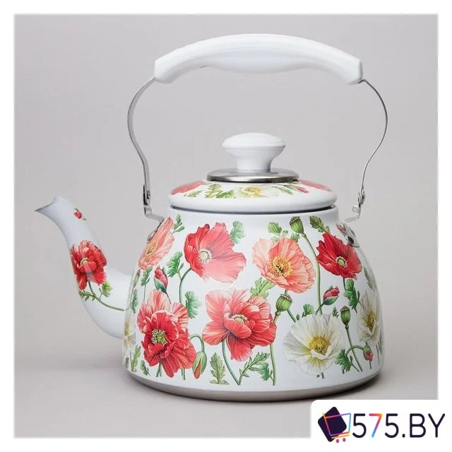 Чайник со свистком Agness Маки 916-436 в магазине 575.by