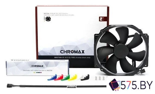 Вентилятор для корпуса Noctua NF-A15 HS PWM chromax.black.swap в магазине 575.by