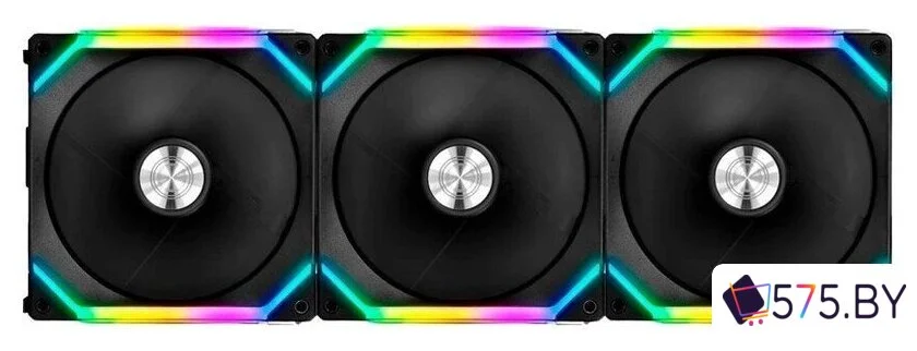 Комплект вентиляторов для корпуса 1stPlayer XF7 ARGB (3 шт, черный) в магазине 575.by