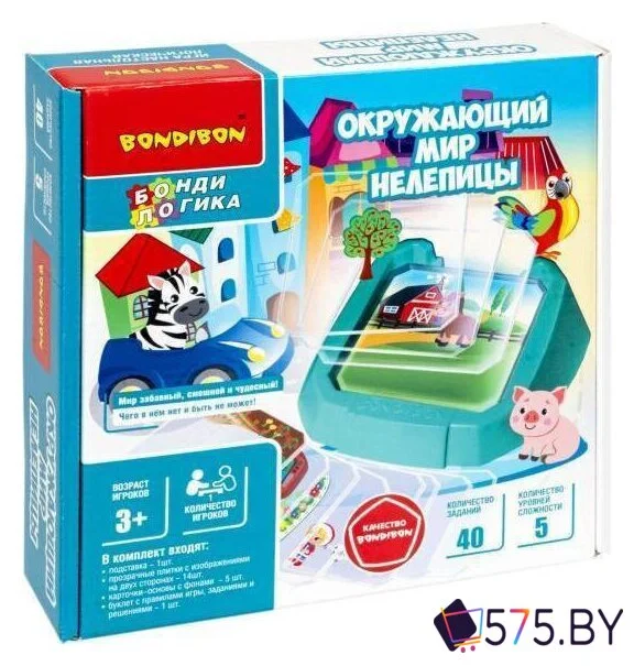 Головоломка Bondibon Окружающий мир Нелепицы ВВ5085 в магазине 575.by