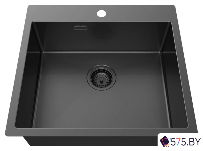 Кухонная мойка ZorG ZRN 5055 Premium PVD Gunblack в магазине 575.by