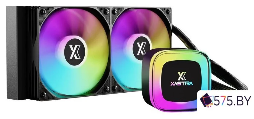 Система жидкостного охлаждения для процессора XASTRA LP240 ARGB BK в магазине 575.by