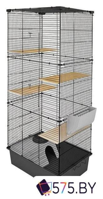 Клетка Дарэленд Craft 60 Шиншилла-3 43072сер-черн в магазине 575.by