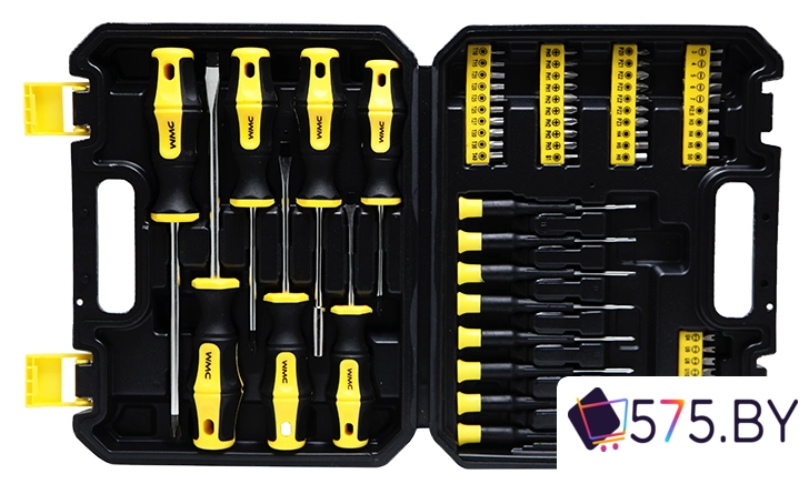 Набор отверток WMC Tools 1065 (65 предметов) в магазине 575.by