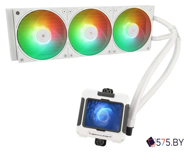 Система жидкостного охлаждения для процессора Thermalright Frozen Warframe 360 ARGB (белый) в магазине 575.by
