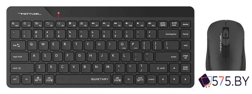 Офисный набор A4Tech Fstyler FG2200 Air2 (черный) в магазине 575.by