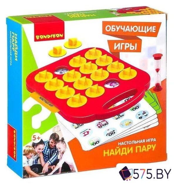 Развивающая игра Bondibon Найди пару ВВ2411 в магазине 575.by