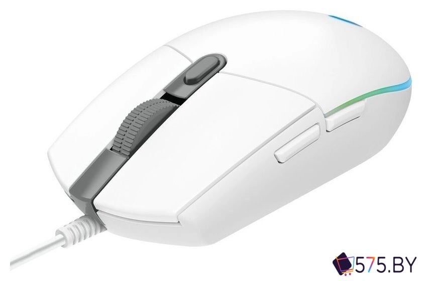 Игровая мышь Logitech G102 Lightsync (белый) в магазине 575.by
