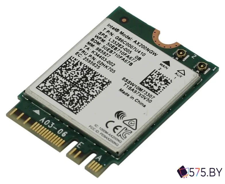 Wi-Fi/Bluetooth адаптер Intel AX200NGW в магазине 575.by