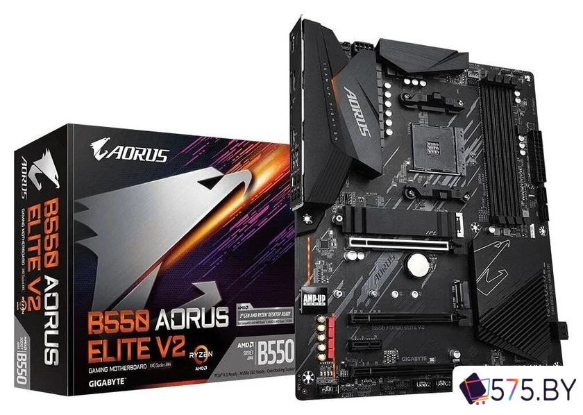 Материнская плата Gigabyte B550 Aorus Elite V2 (rev. 1.0) в магазине 575.by