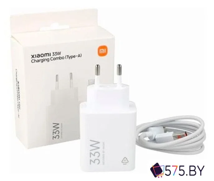 Сетевое зарядное Xiaomi 33W Charging Combo MDY-16-EF (международная версия) в магазине 575.by