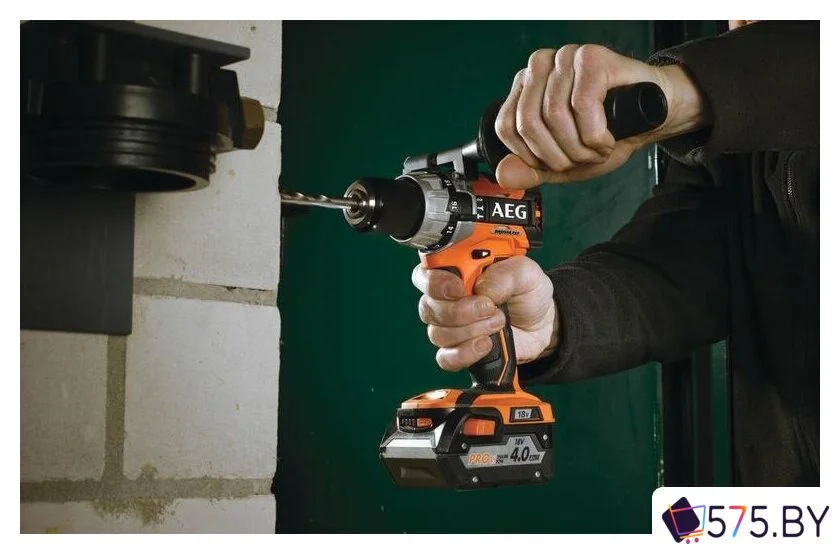 Ударная дрель-шуруповерт AEG Powertools BSB 18C2BL LI-402C 4935464097 (с 2-мя АКБ, кейс) в магазине 575.by
