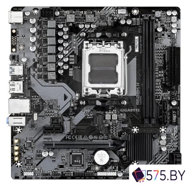 Материнская плата Gigabyte A620M H (rev. 2.2) в магазине 575.by