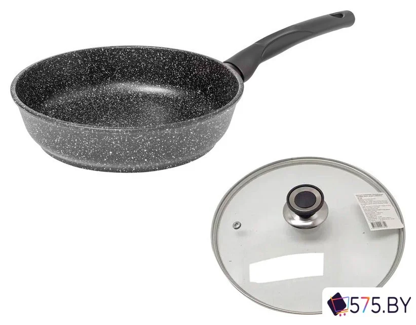 Сковорода Victoria Гранит АЛА 260 G0026 (с крышкой) в магазине 575.by