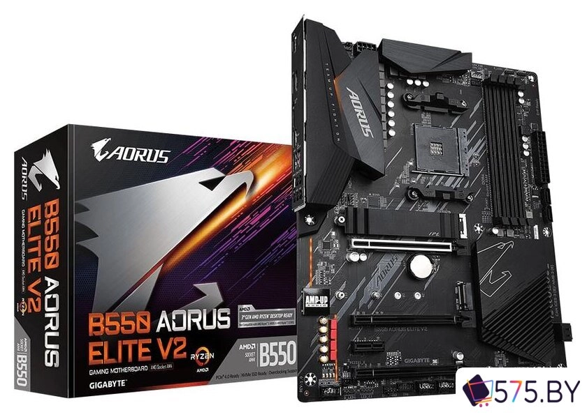 Материнская плата Gigabyte B550 Aorus Elite V2 (rev. 1.0) в магазине 575.by