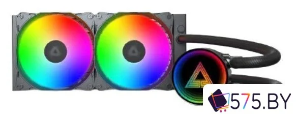 Система жидкостного охлаждения для процессора Montech LightFlow ARGB 240 (черный) в магазине 575.by