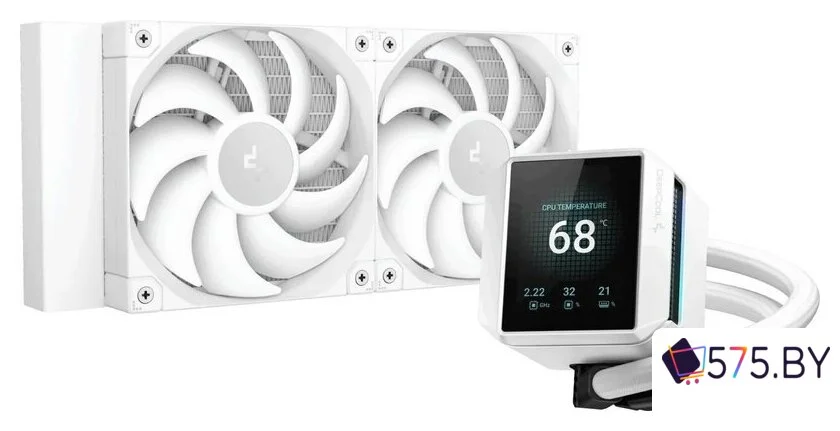Система жидкостного охлаждения для процессора DeepCool Mystique 240 WH R-LX240-WHDSNMP-G-1 в магазине 575.by