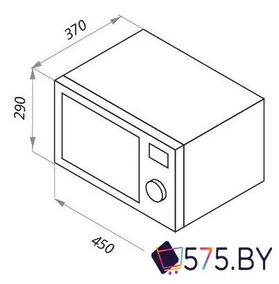 Микроволновая печь MAUNFELD JFSMO.20.5.GRBG в магазине 575.by