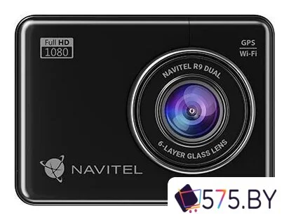 Видеорегистратор-GPS информатор (2в1) NAVITEL R9 Dual в магазине 575.by